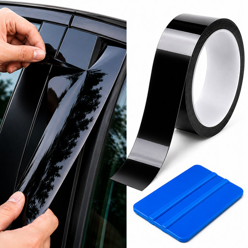 Gloss black chrome delete - black,