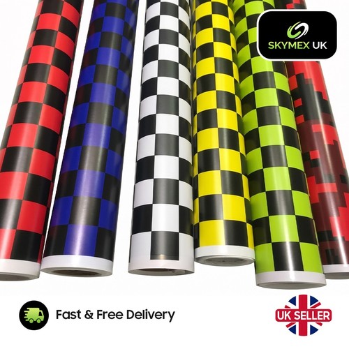 Car vinyl wrap check chequered - check,