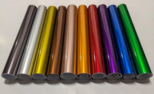 Metallic self adhesive - self, vinyl