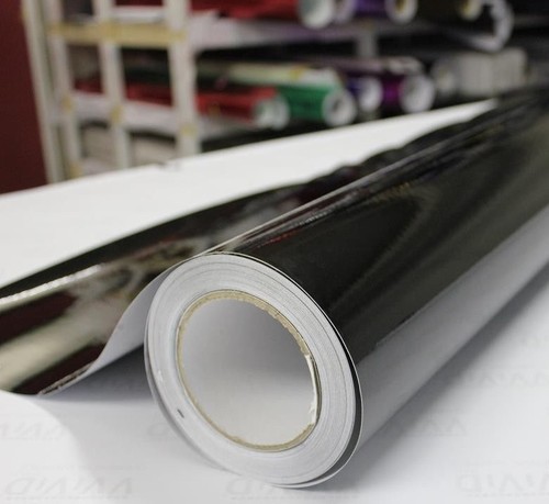 Gloss black vinyl - gloss, wrap