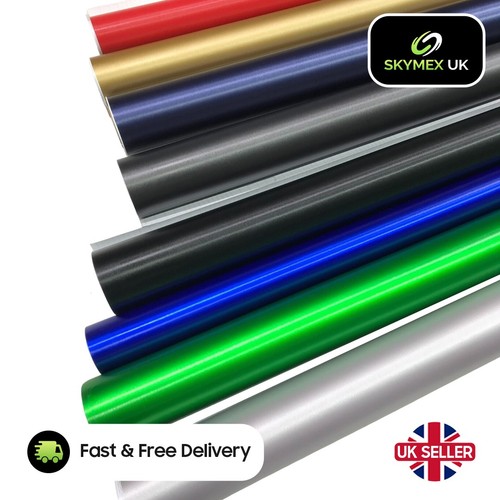 Brushed aluminium car - aluminium, vinyl