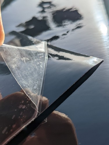 Layer gloss black self - layer,