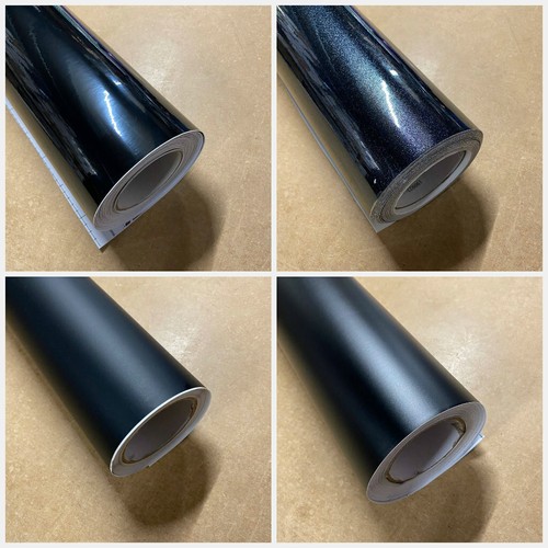 Black gloss matte vinyl wrap - gloss,,