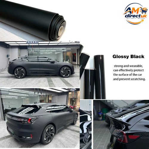 Black matt car - wrap, self