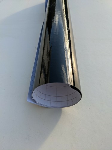 Roll gloss black - 1.5m, 2m