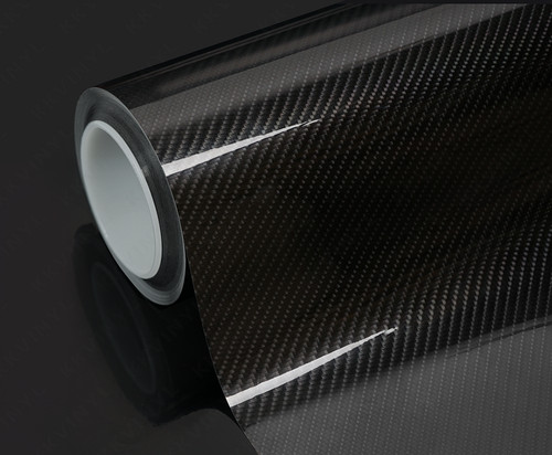 Black carbon fibre - black,