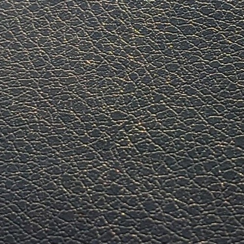 Leather black textured vinyl - leather,