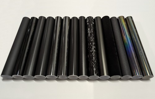 Black self adhesive vinyl - adhesive,