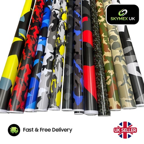 Camouflage car vinyl - wrap, film